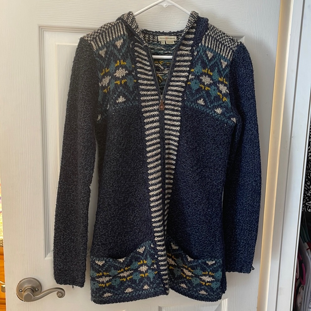 Royal robbins knit sweater